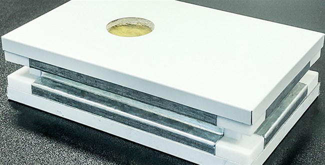 關于巖棉彩鋼板的工藝優點分析